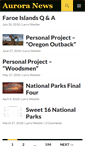 Mobile Screenshot of news.auroraphotos.com