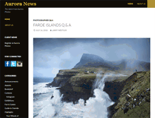 Tablet Screenshot of news.auroraphotos.com